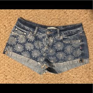 Victoria secrets Pink jean shorts.